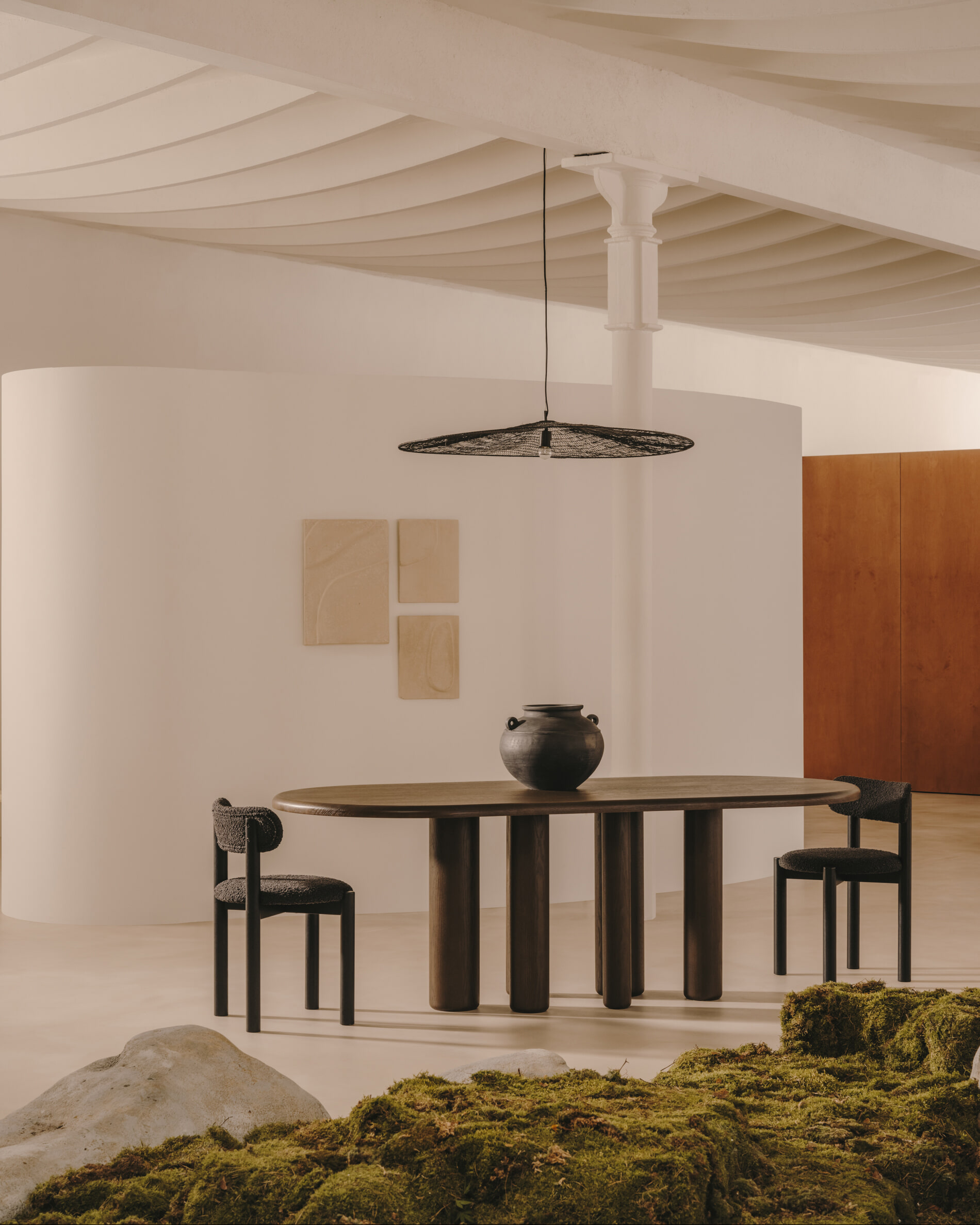 Kave Home Hanglamp 'Makai' 100cm, kleur Zwart - Afbeelding 5