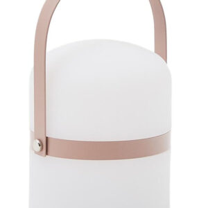 Kave Home Tafellamp 'Ridley' LED, oplaadbaar, kleur Roze