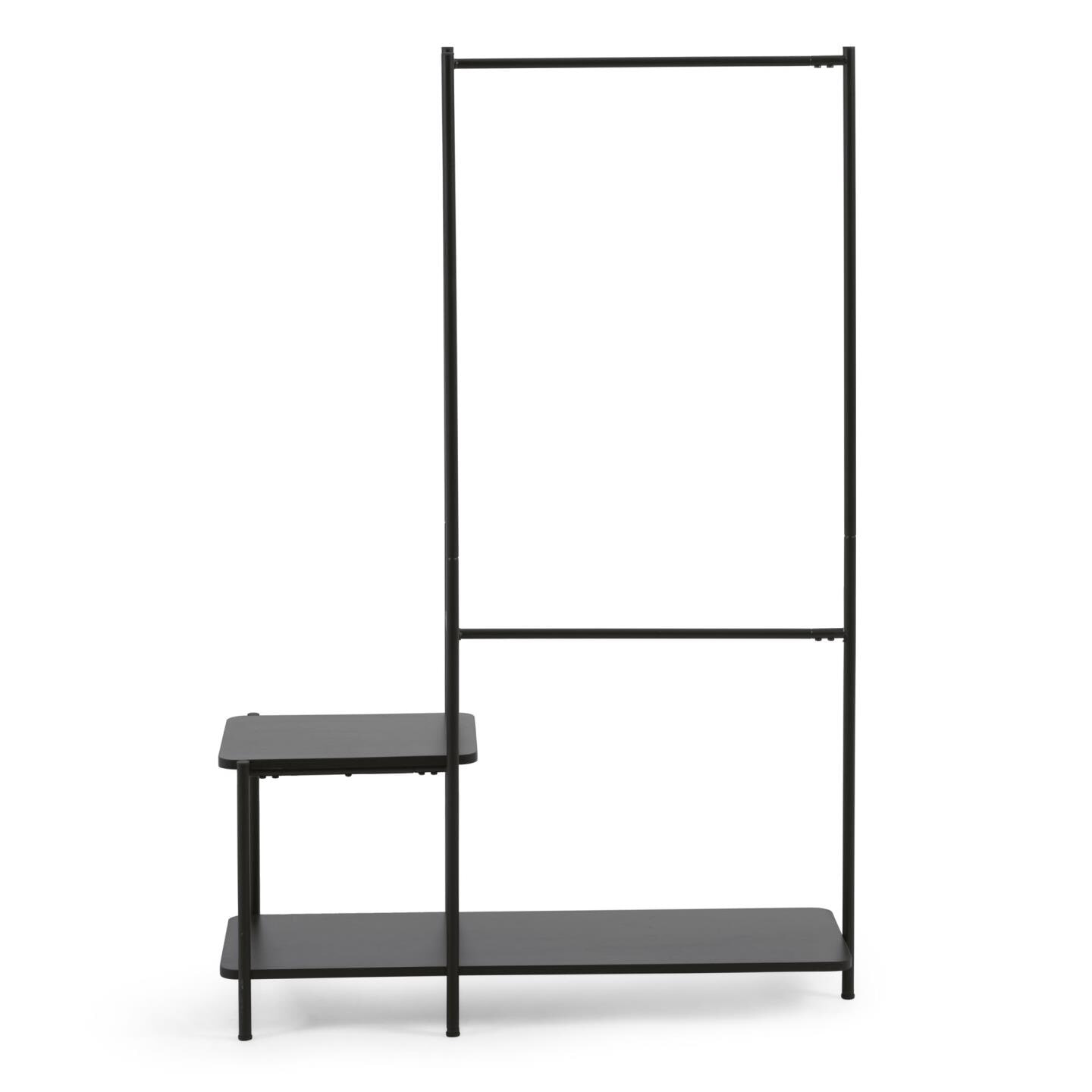 Kave Home Kledingrek 'Galatia' 150 x 100cm, kleur Zwart - Afbeelding 5