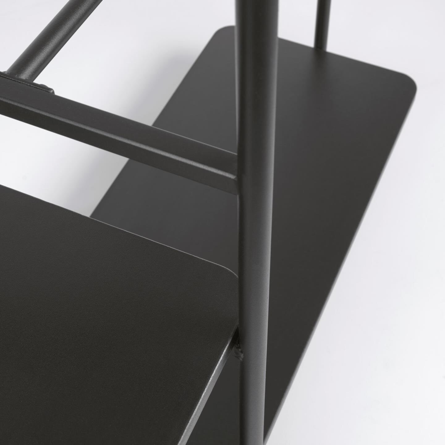 Kave Home Kledingrek 'Galatia' 150 x 100cm, kleur Zwart - Afbeelding 7