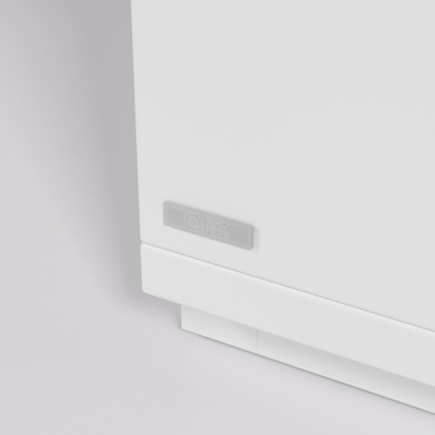 Kave Home Nachtkastje 'Abilen' Eiken, 53 x 44cm, kleur Wit - Afbeelding 5