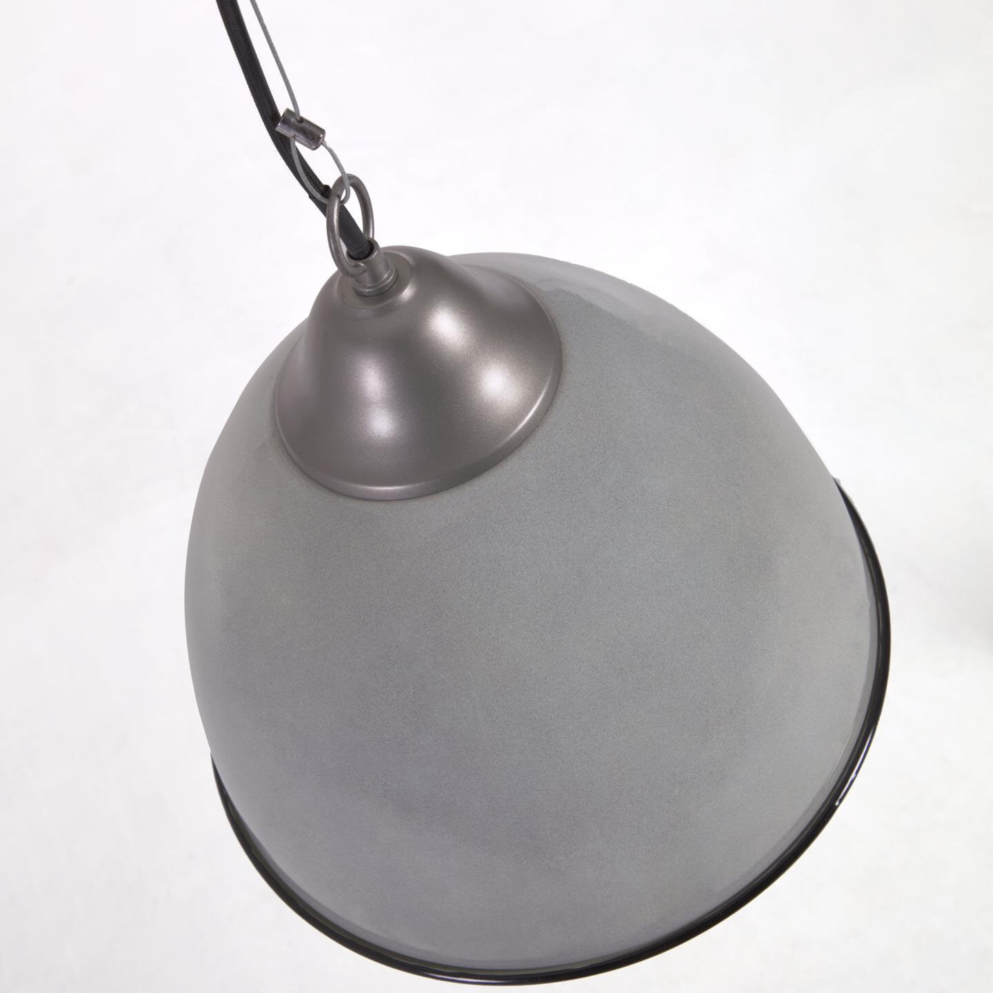 Kave Home Hanglamp 'Neus' Metaal, kleur Grijs - Afbeelding 3