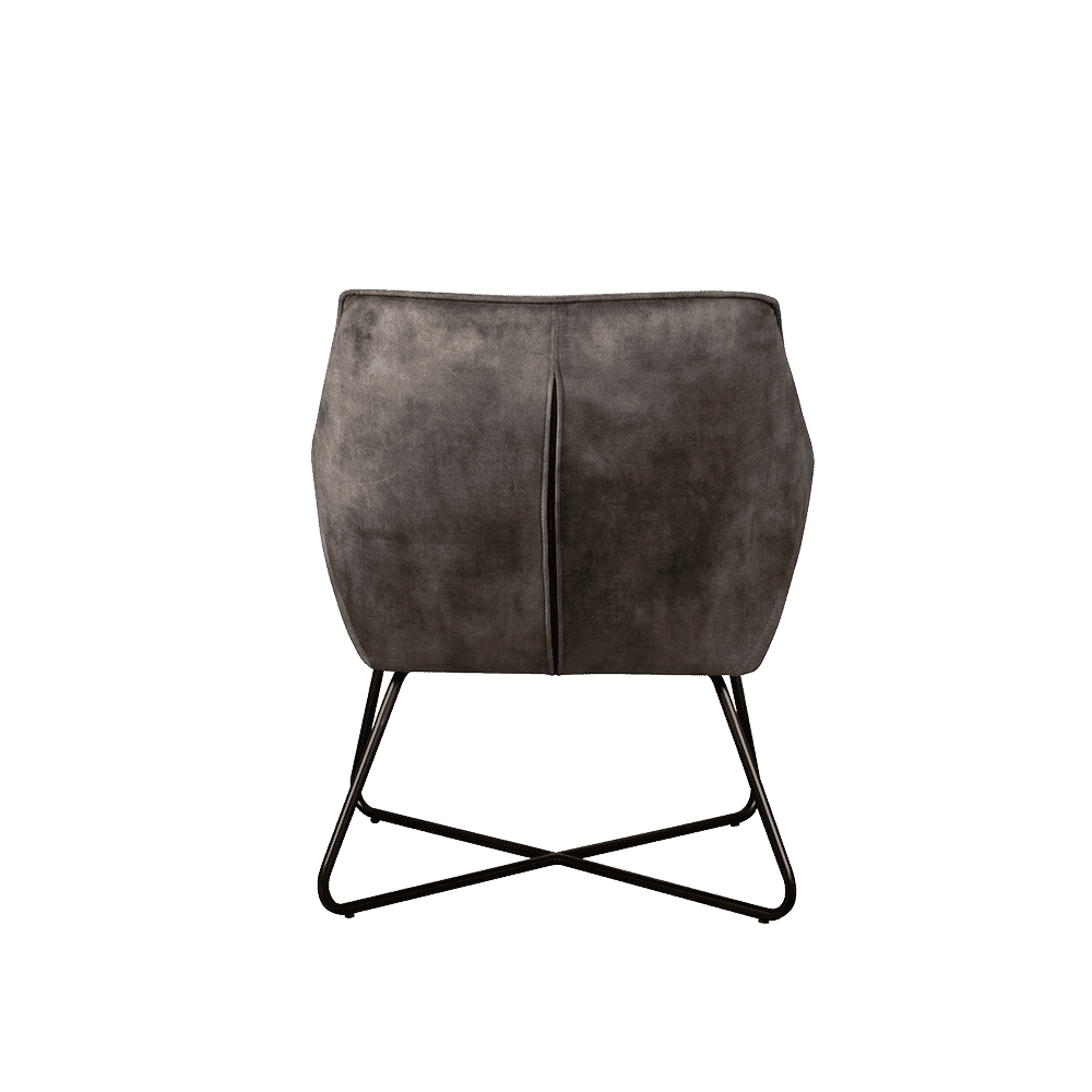 Tower Living Fauteuil 'Monte' Velvet, kleur Groen - Afbeelding 3