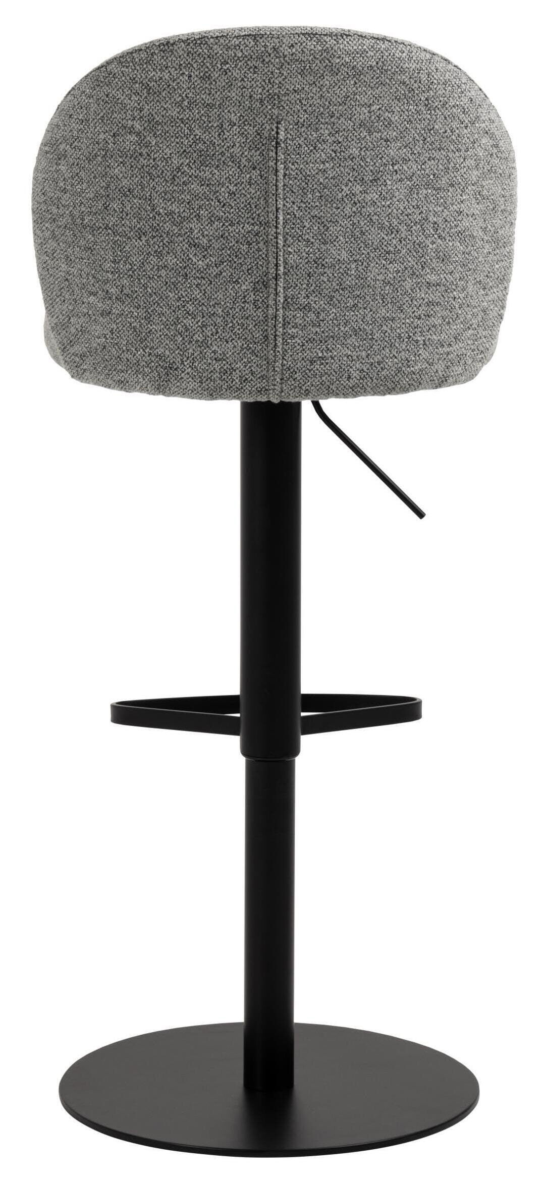 Bendt Draaibare Barkruk 'Alba' kleur Grijs (zithoogte 55-80cm) - Afbeelding 7