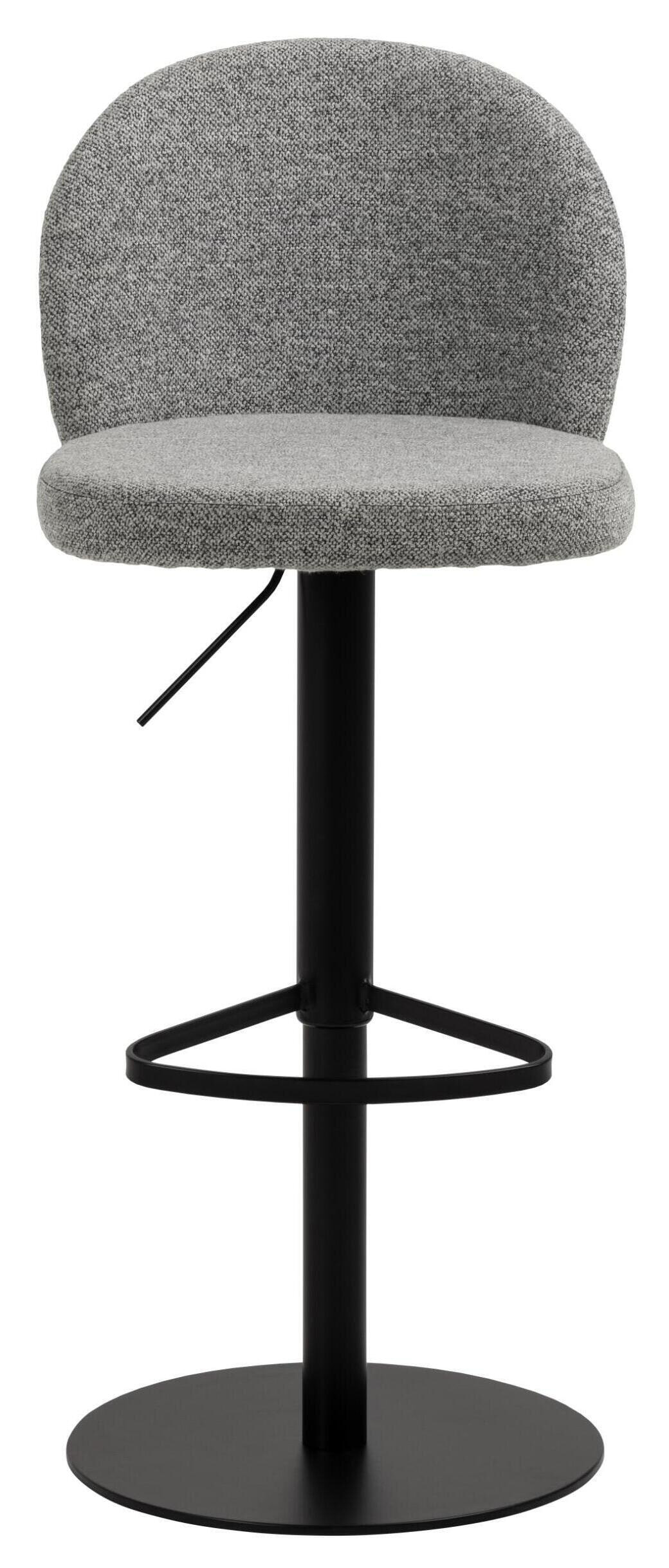 Bendt Draaibare Barkruk 'Alba' kleur Grijs (zithoogte 55-80cm) - Afbeelding 5