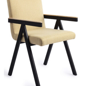 Jesper Home Eetkamerstoel 'Omuta' Chevron, kleur Sunrise