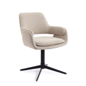 Jesper Home Eetkamerstoel 'Oketo' Draaibaar, kleur Beige Haze