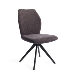 Jesper Home Eetkamerstoel 'Ikata' Turn Black, kleur Almost Black