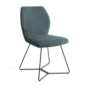 Jesper Home Eetkamerstoel 'Ikata' Beehive Black, kleur Merry Mermaid