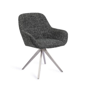 Jesper Home Eetkamerstoel 'Kushi' Turn Steel, kleur Skyfall