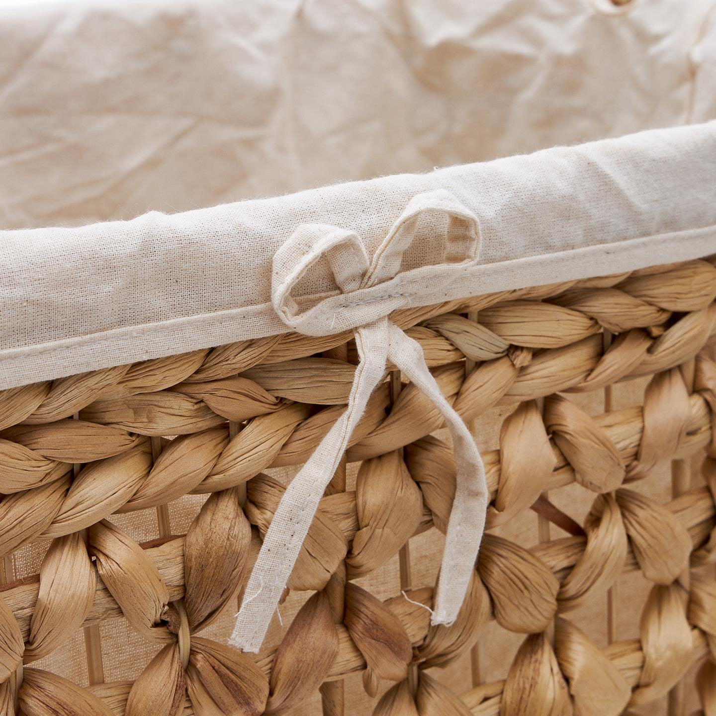 Kave Home Wasmand 'Tressa' Natuurvezel, Set van 2 stuks - Afbeelding 3