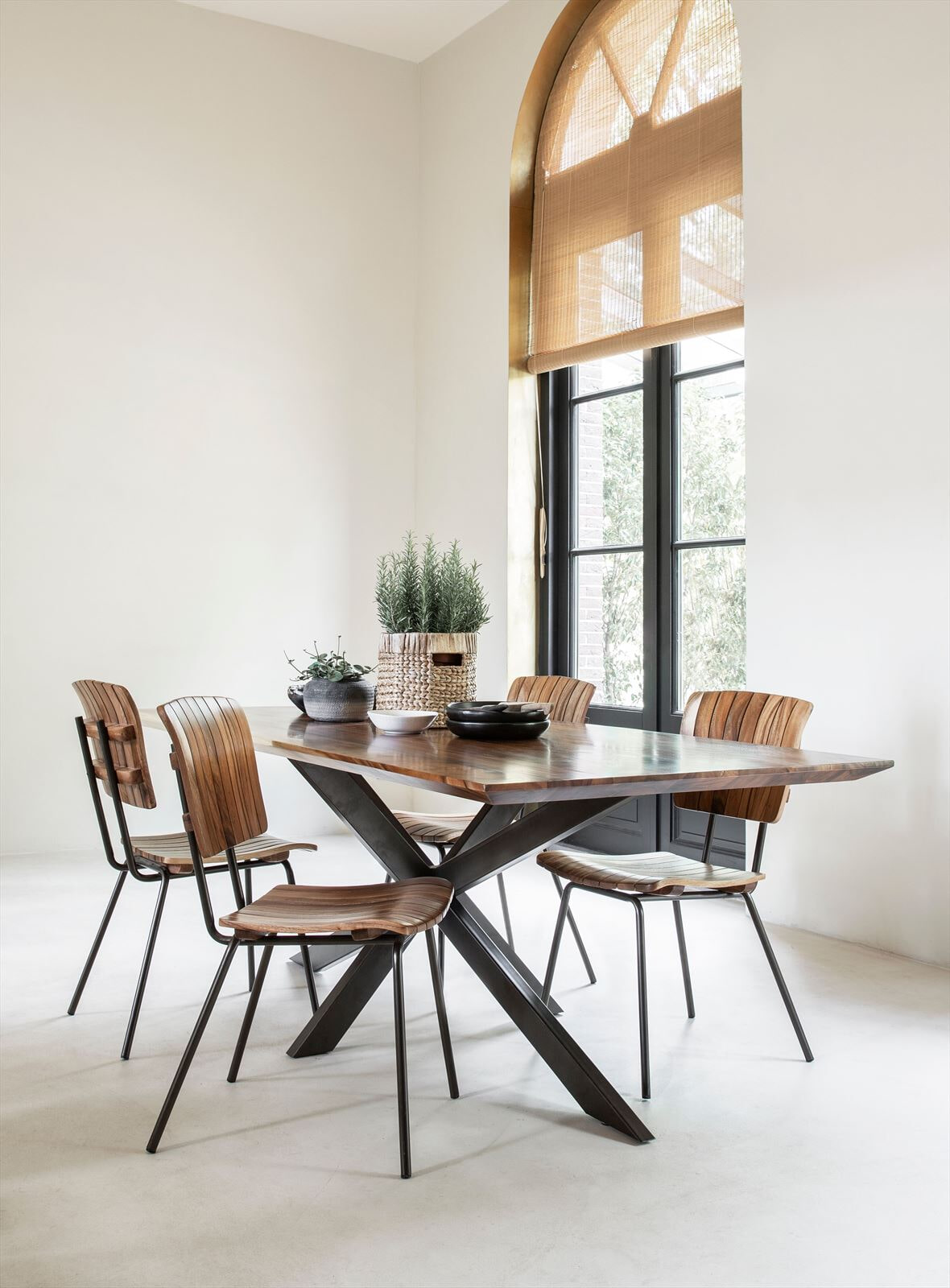 DTP Home Eetkamerstoel 'Flare' Suarhout - Afbeelding 2