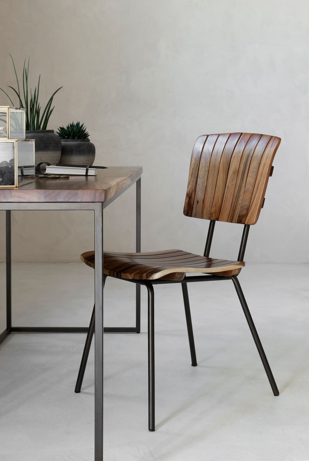 DTP Home Eetkamerstoel 'Flare' Suarhout - Afbeelding 6