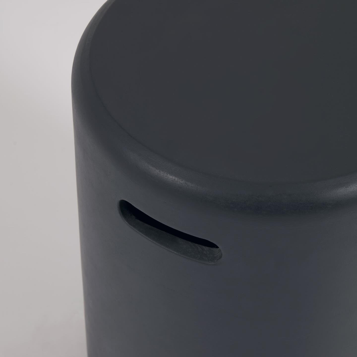 Kave Home Outdoor Bijzettafel 'Taimi' Ø35cm, kleur Zwart - Afbeelding 3