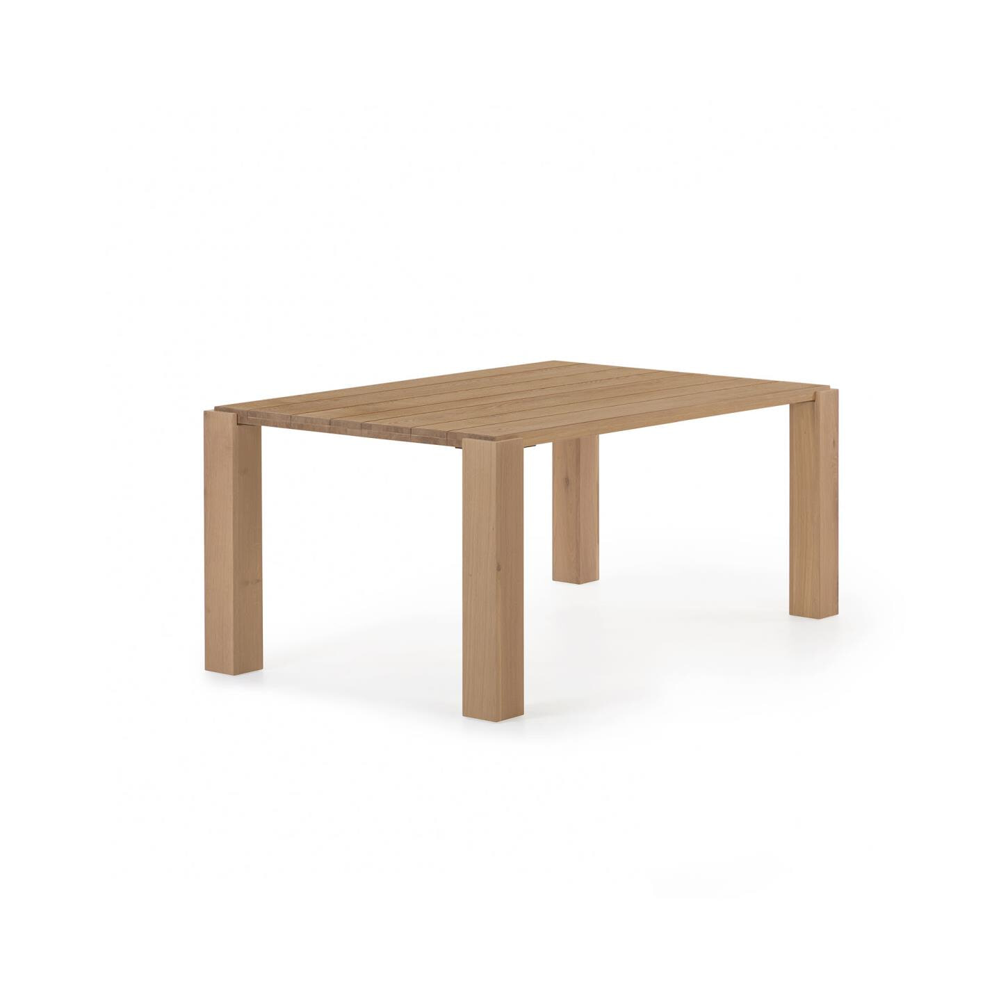 Kave Home Eettafel 'Deyanira' Eiken, 160 x 90cm - Afbeelding 2