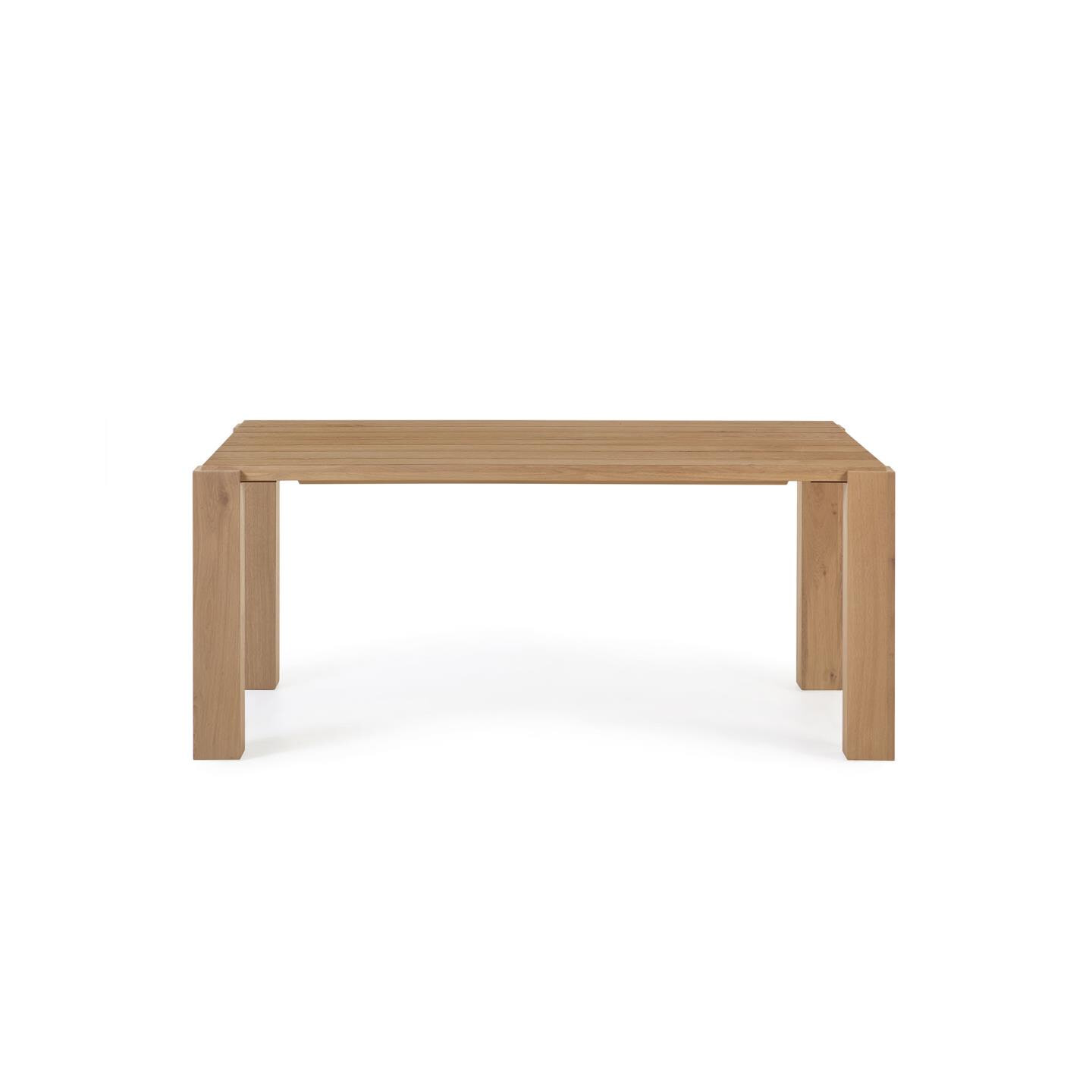 Kave Home Eettafel 'Deyanira' Eiken, 160 x 90cm - Afbeelding 3