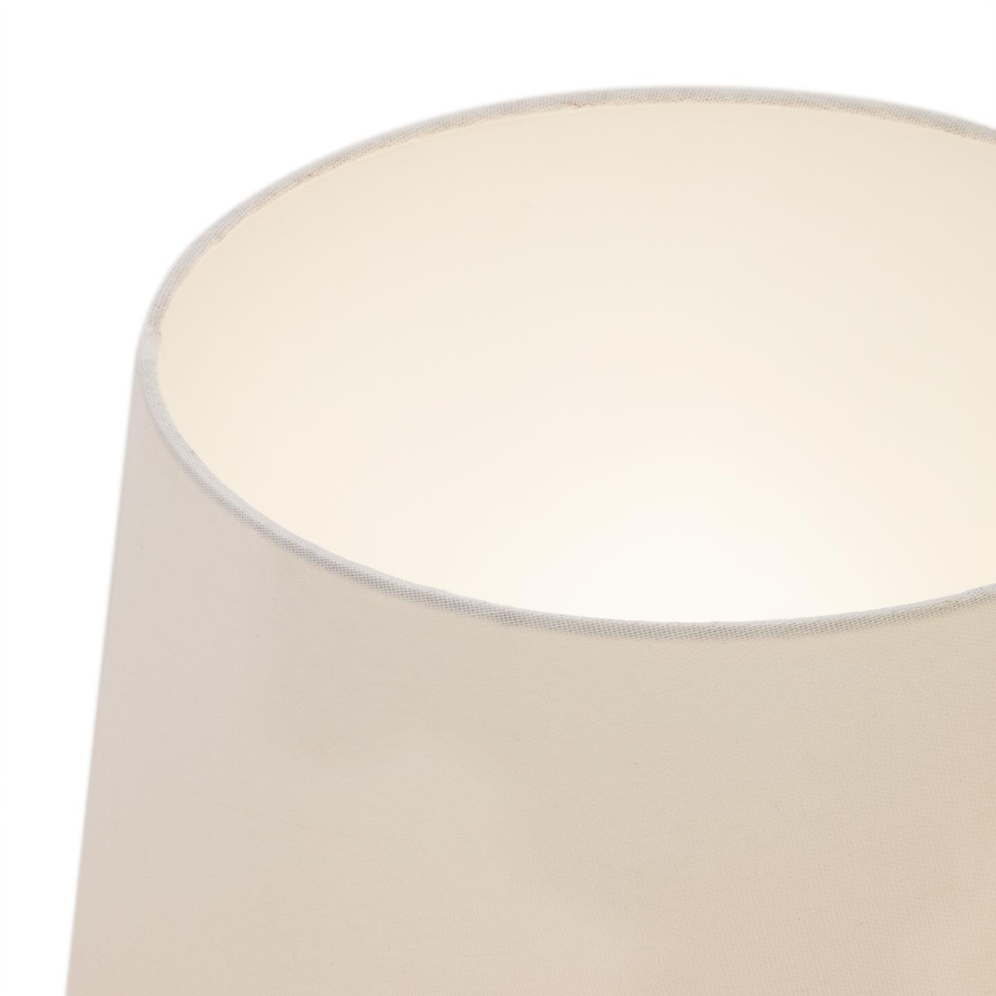 Kave Home Vloerlamp 'Marga' Rubberhout, 110cm hoog, kleur Naturel - Afbeelding 4