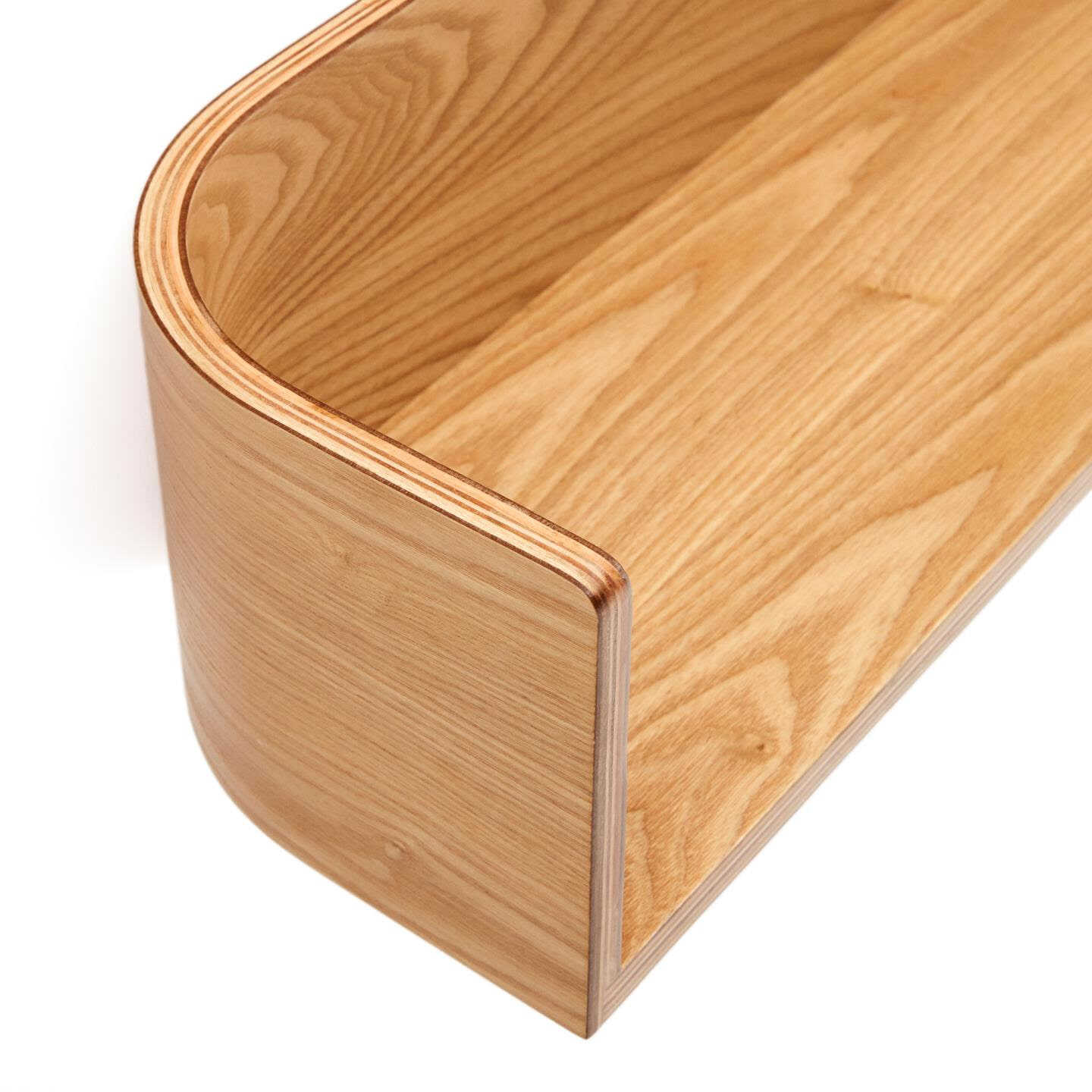 Kave Home Wandplank 'Octavia' Essenhout, 120cm - Afbeelding 4