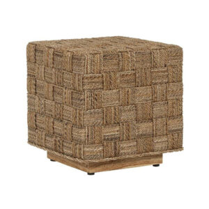 MUST Living Bijzettafel 'Chess Board' Abaca, 40cm