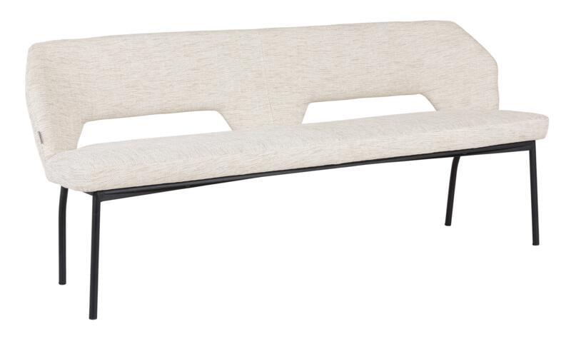 MUST Living Eetkamerbank 'Bloom' Polaris, 190cm, kleur Naturel