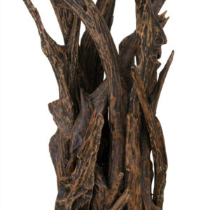 MUST Living Tafellamp 'Spot' Teakhout, 60cm, kleur Zwart