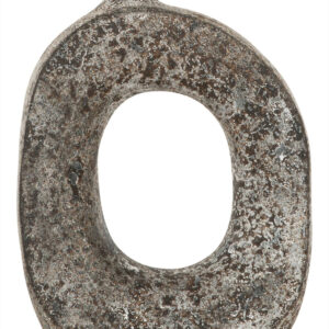 MUST Living Vaas 'Salda' Terracotta, 23cm, kleur Grijs