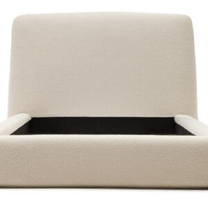 Kave Home Bed 'Martina' Bouclé 1-Persoons, 90 x 200cm