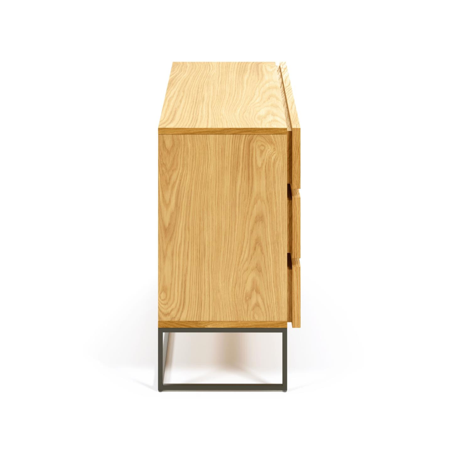 Kave Home Ladekast 'Taiana' Eikenhout, 100 x 78cm - Afbeelding 4