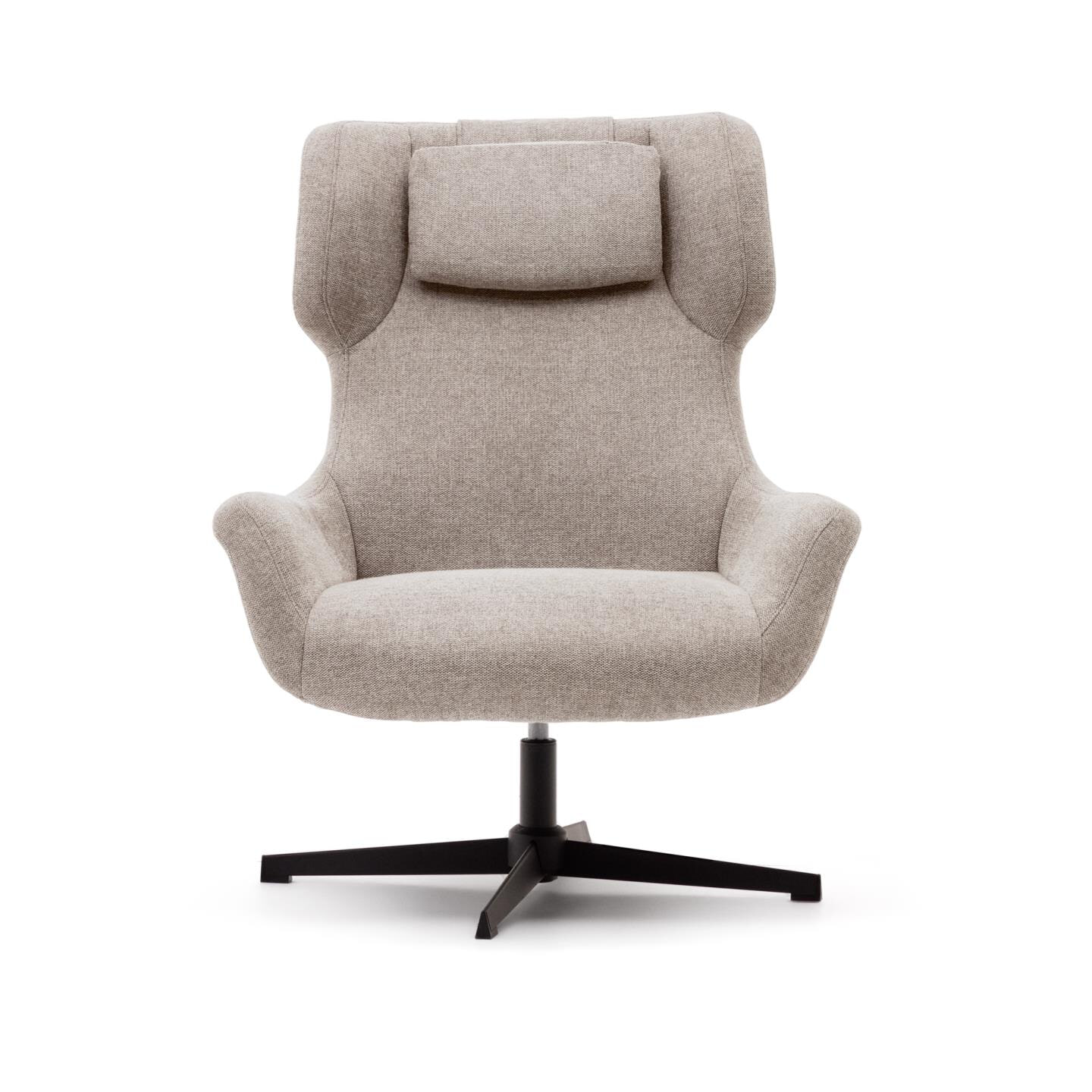 Kave Home Draaifauteuil 'Zalina' kleur Beige - Afbeelding 5