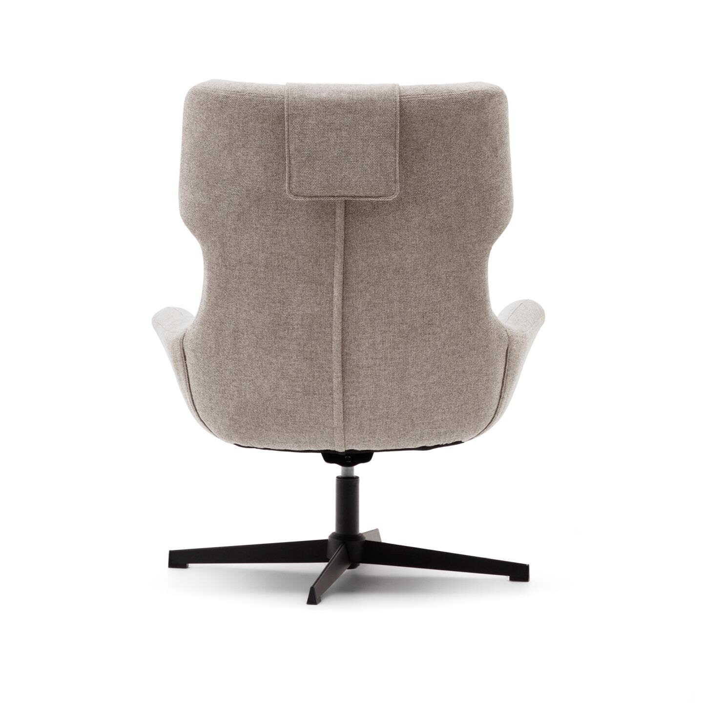 Kave Home Draaifauteuil 'Zalina' kleur Beige - Afbeelding 6