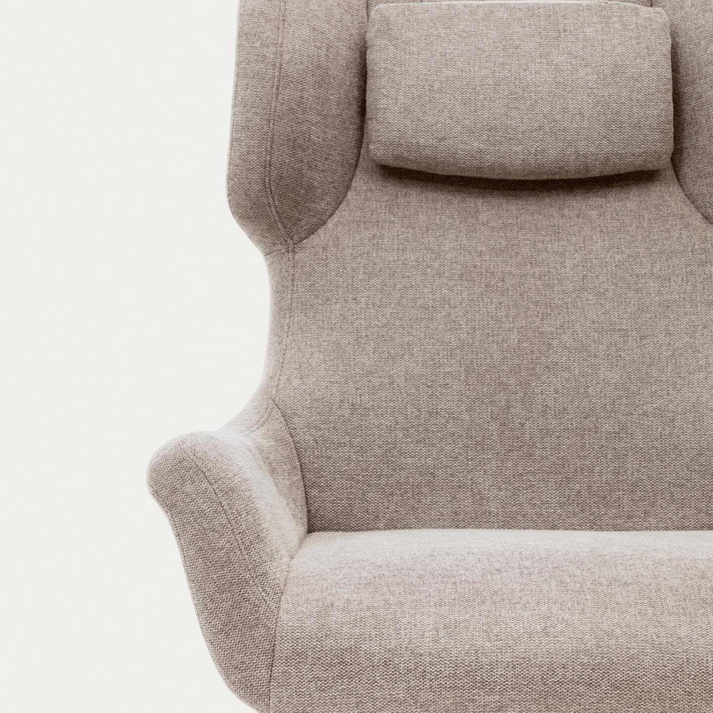 Kave Home Draaifauteuil 'Zalina' kleur Beige - Afbeelding 7