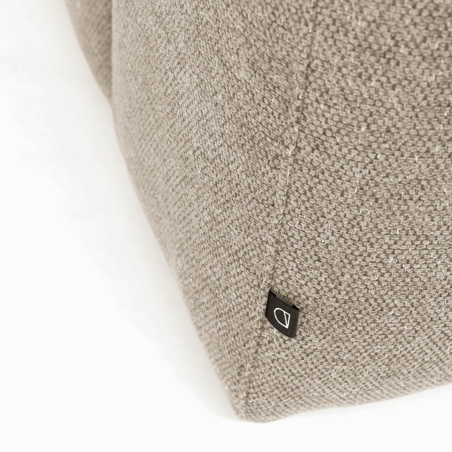 Kave Home 2-zits Bank 'Blok' 210cm, kleur Beige - Afbeelding 7