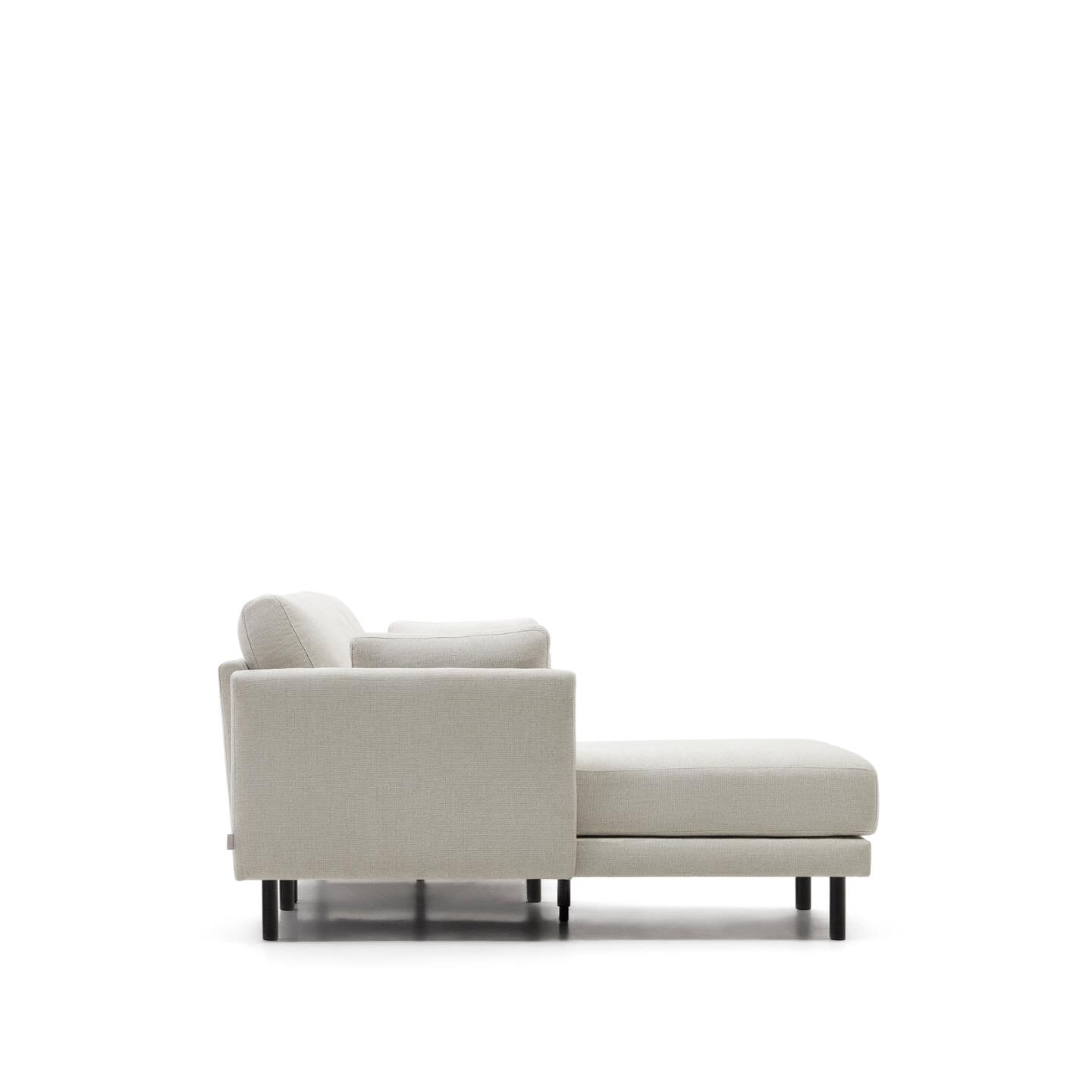 Kave Home Loungebank 'Gilma' Links/Rechts, Chenille, kleur Beige - Afbeelding 4