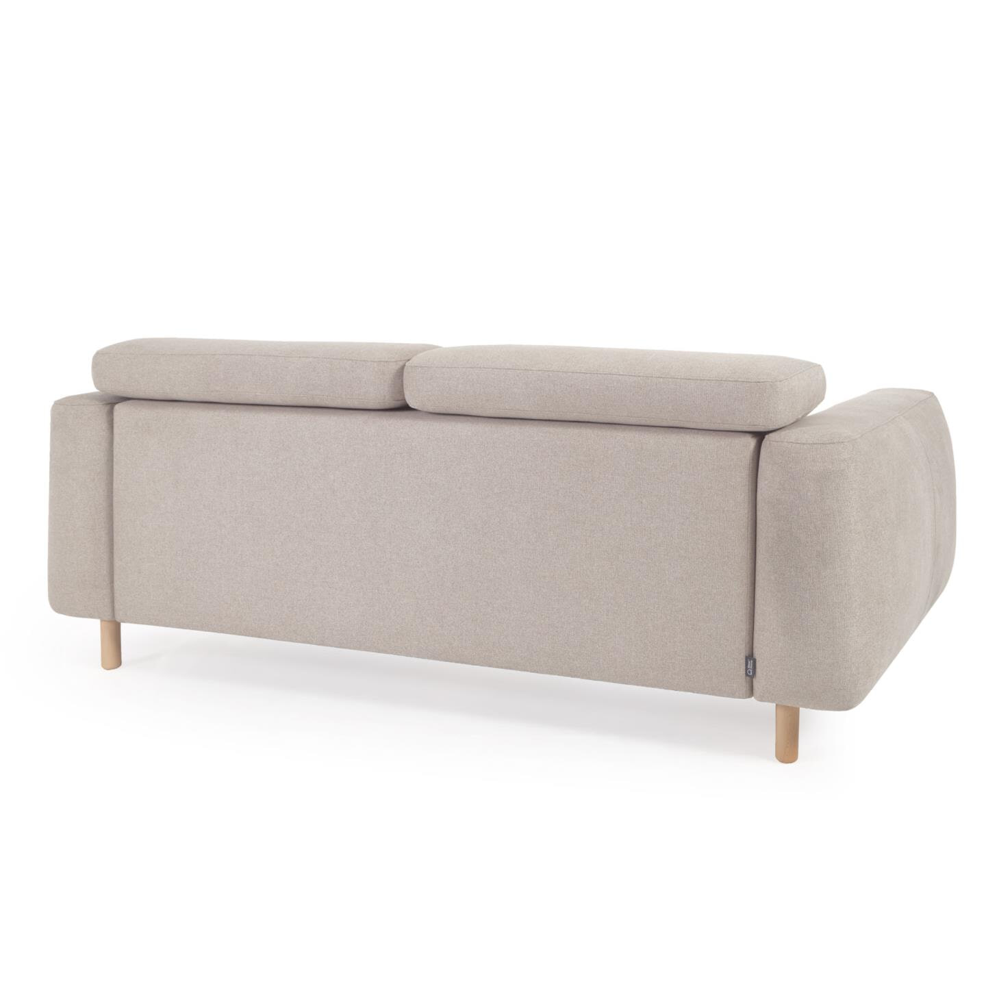 Kave Home 3-zits Bank 'Singa' Chenille, kleur Beige - Afbeelding 4