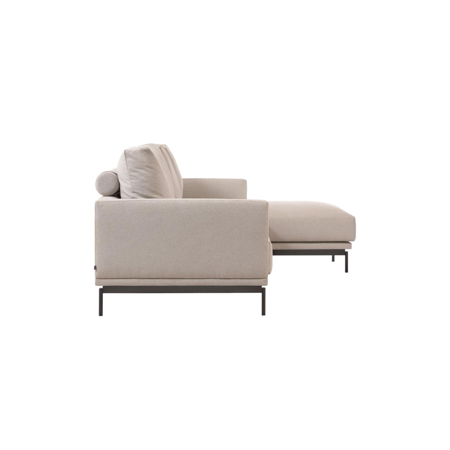 Kave Home 3-zits Loungebank 'Galene' Rechts, kleur Beige - Afbeelding 5