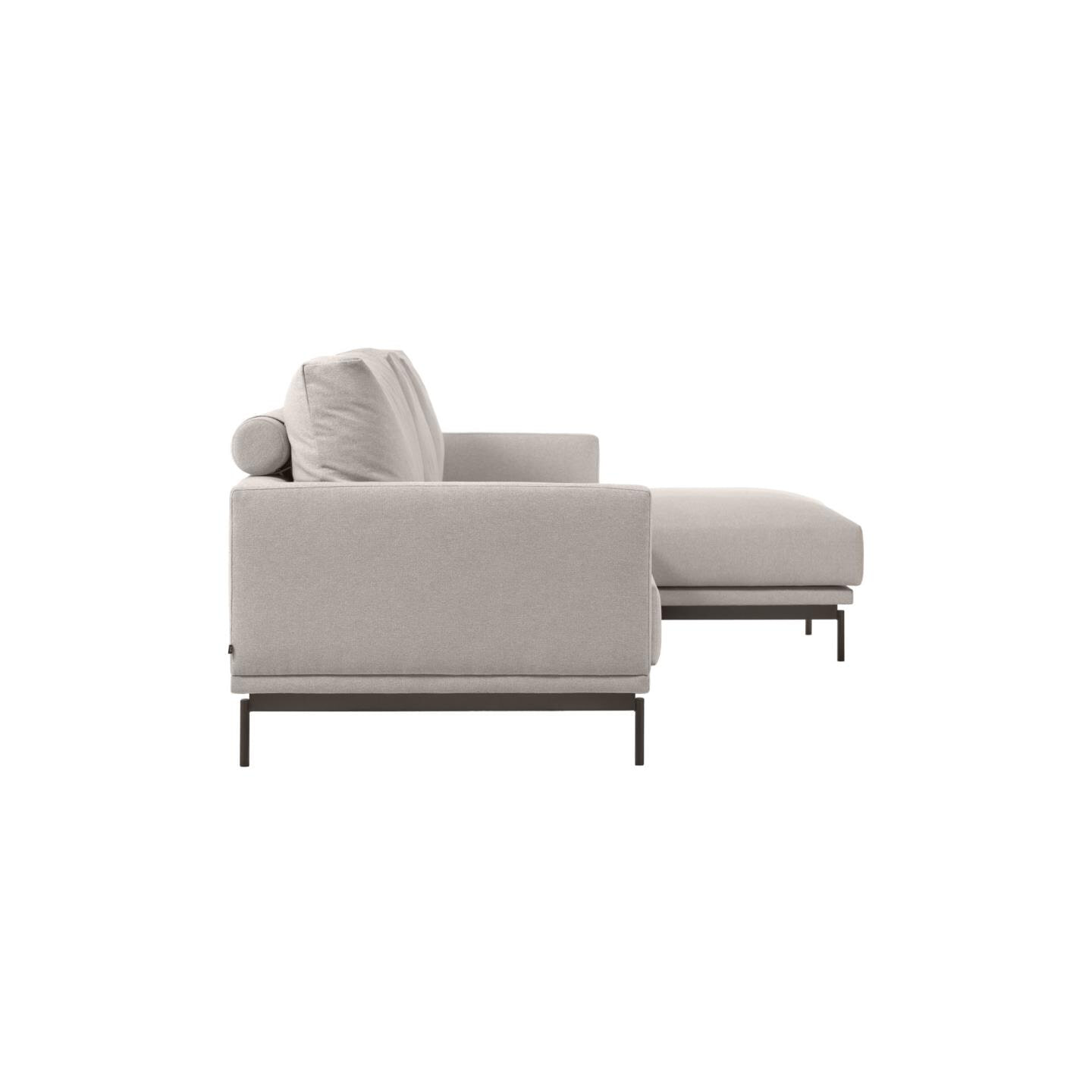 Kave Home 4-zits Loungebank 'Galene' Rechts, 314cm, kleur Beige - Afbeelding 4