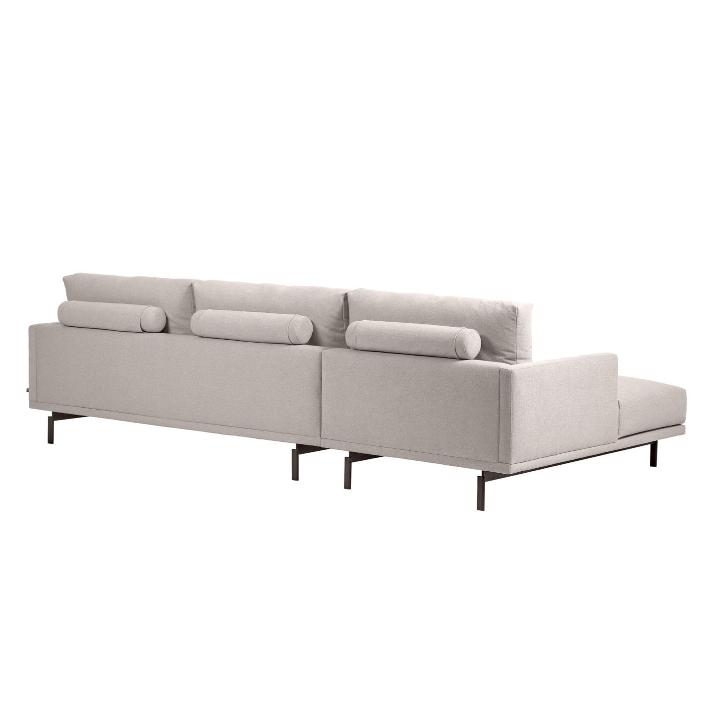 Kave Home 4-zits Loungebank 'Galene' Links, 314cm, kleur Beige - Afbeelding 4