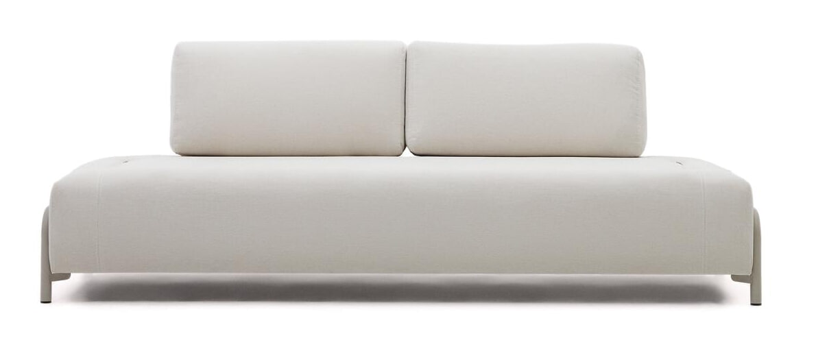 Kave Home 3-zits Bank 'Compo' 232cm, kleur Naturel