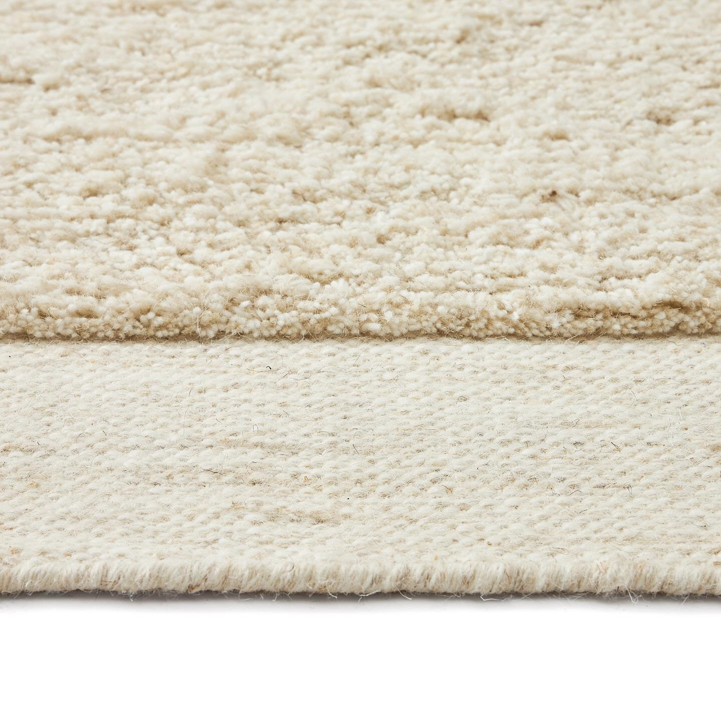 Kave Home Vloerkleed 'Marely' Wol, 200 x 300cm, kleur Wit - Afbeelding 4