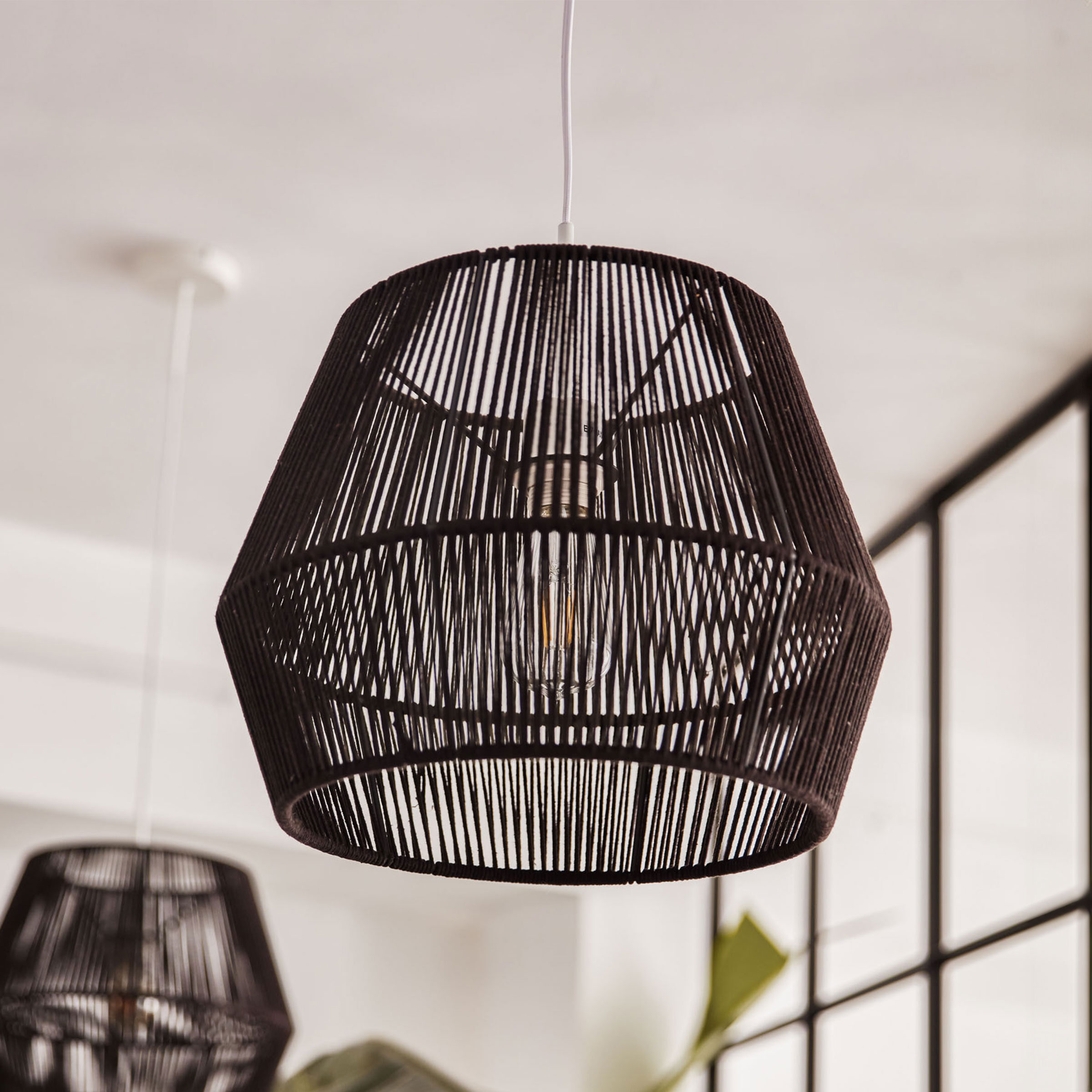 Kave Home Lampenkap 'Cantia' Jute, Ø37cm