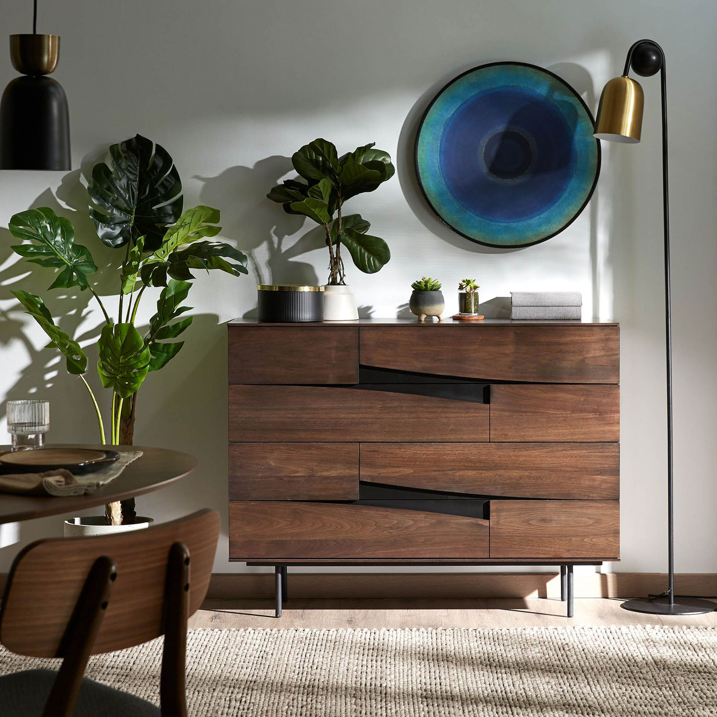 Kave Home Vloerlamp 'Natsumi', kleur Koper - Afbeelding 4