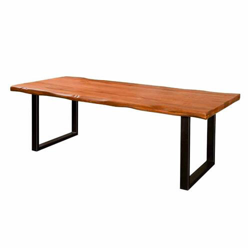 Tower Living Eettafel 'Nicosia' Boomstam, 220 x 100cm - Afbeelding 2