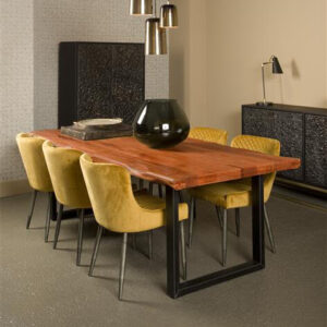 Tower Living Eettafel 'Nicosia' Boomstam, 240 x 100cm