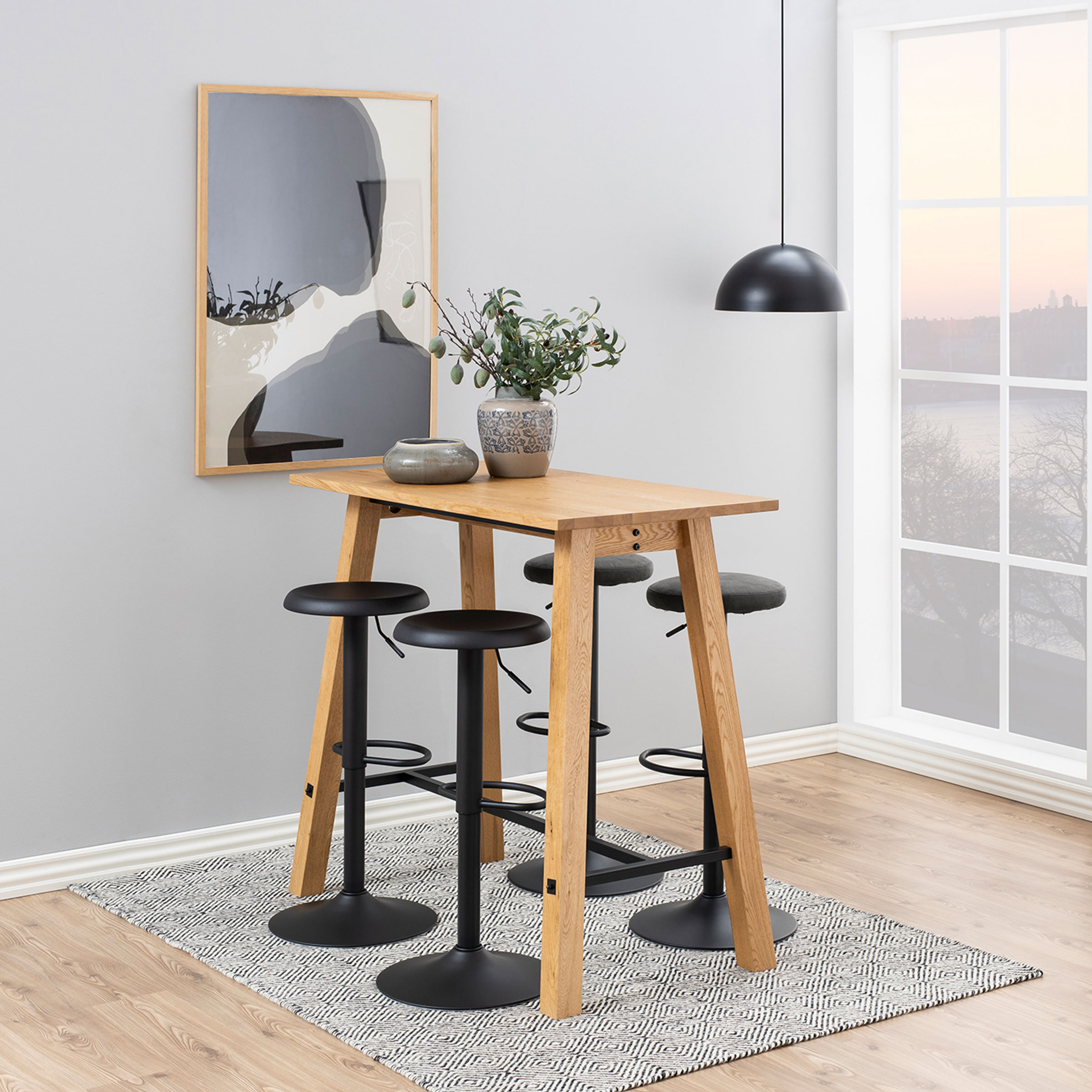 Bendt Barkruk 'Inger' (zithoogte 59-80cm) - Afbeelding 2