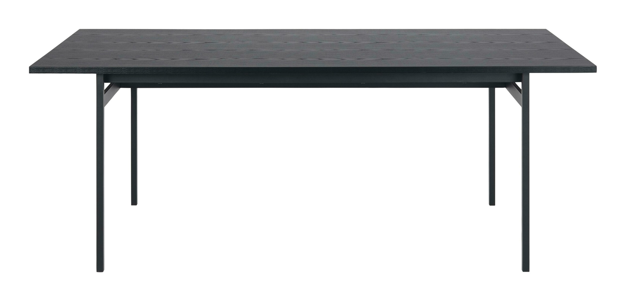Bendt Eettafel 'Mick' 200 x 90cm, kleur Zwart - Afbeelding 4