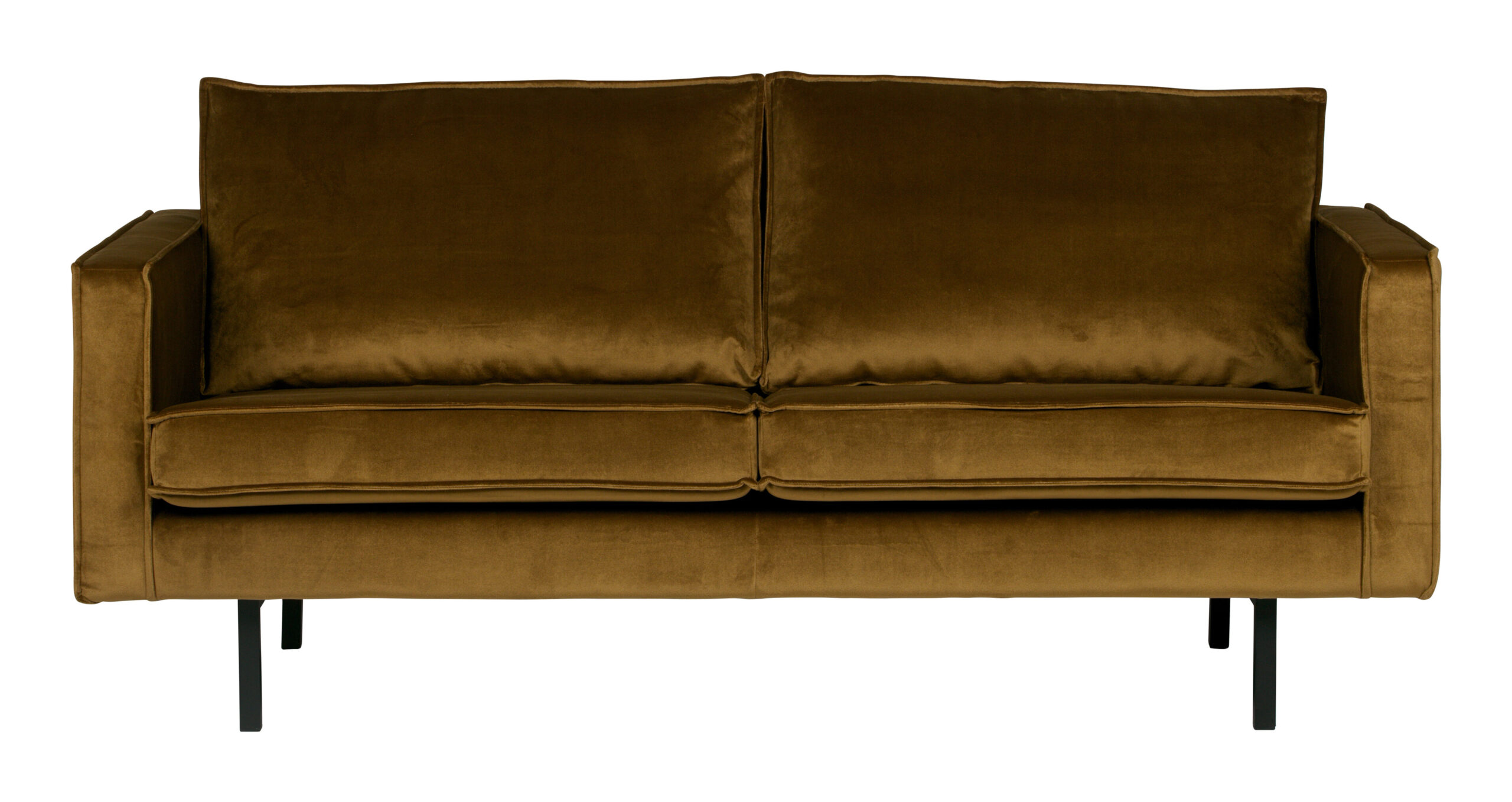 WOOOD Bank 'Rodeo' 2,5 zits, Velvet, kleur Honey (geel) - Afbeelding 2