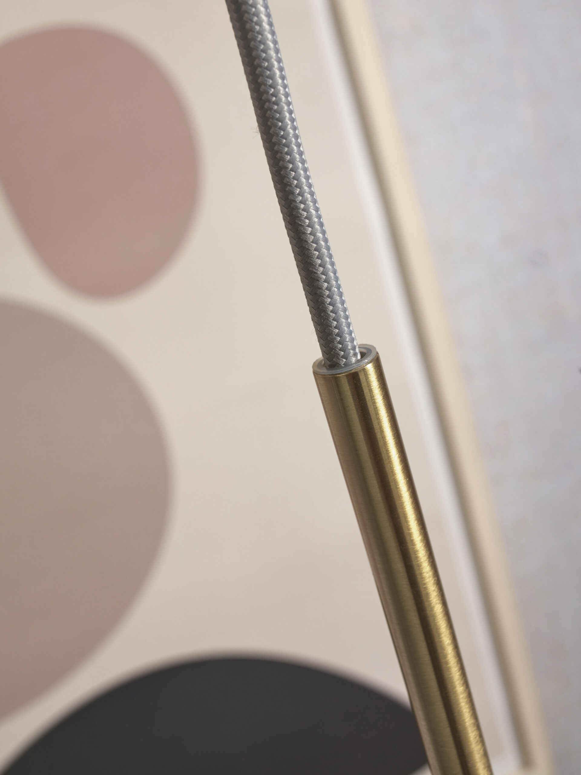 its about RoMi Hanglamp 'Carrara' 28cm, Marmerlook, kleur Wit - Afbeelding 6