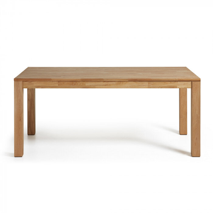 Kave Home uitschuifbare eettafel 'Isbel' eiken naturel, 180-260 x 90cm - Afbeelding 5