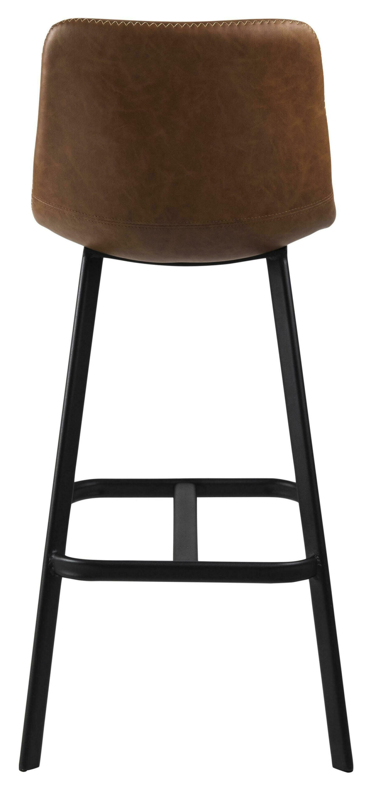 Bendt Barkruk 'Novi' PU, kleur Bruin - Afbeelding 4