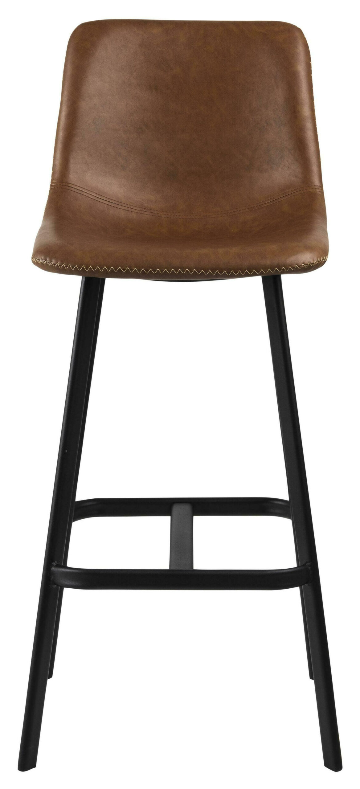 Bendt Barkruk 'Novi' PU, kleur Bruin - Afbeelding 2